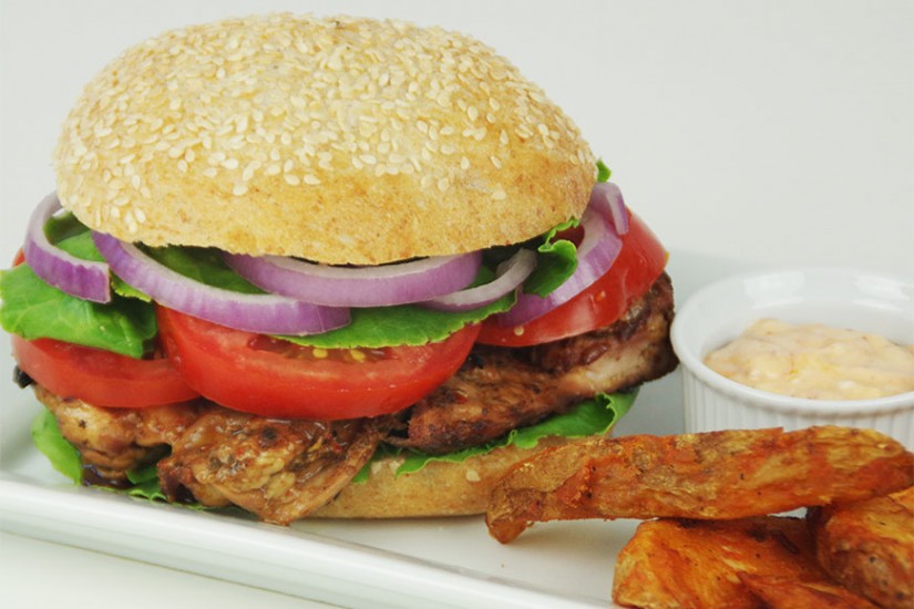 Image result for Peri Peri Chicken burger